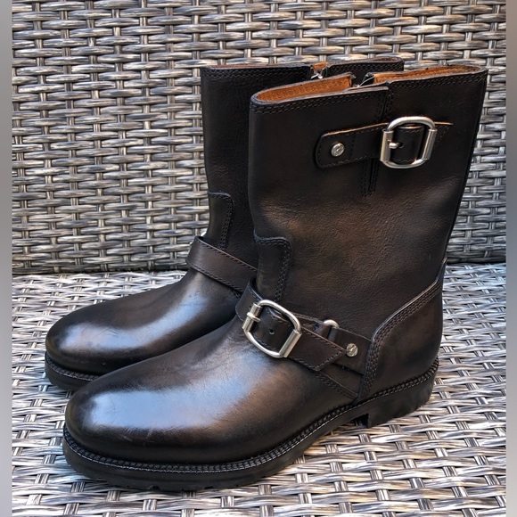Jimmy Choo Buckled Leather Boots - Size 39 - NEW -  Retail $895 main image 7
